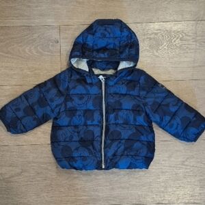 BabyGAP Disney Mickey Mouse Light Puffer 12-18 months